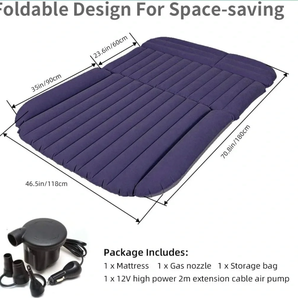 NWOT SUV Universal Air Matress w/ Air Pump. - Picture 5 of 8